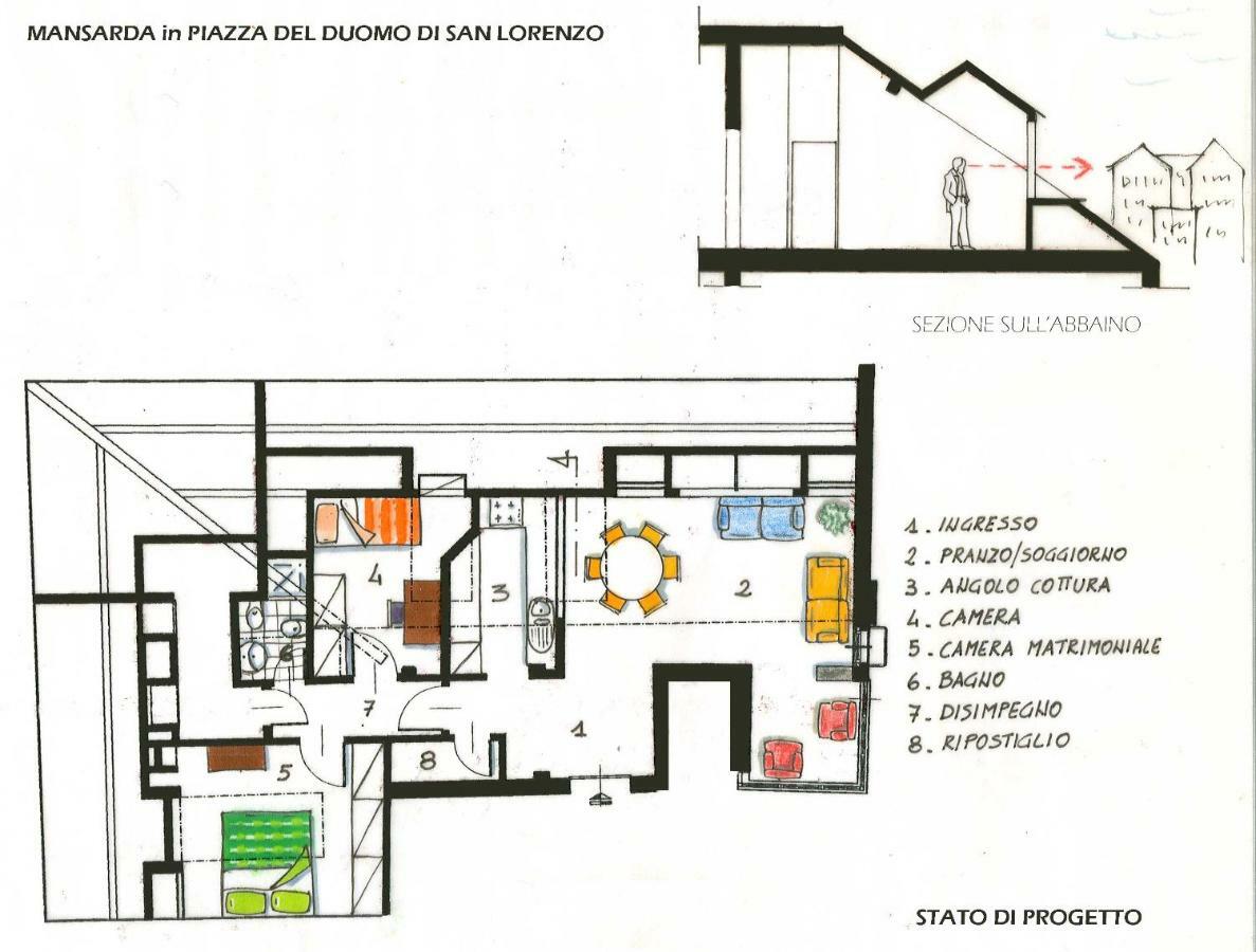 Loft Fronte Cattedrale Génova Exterior foto